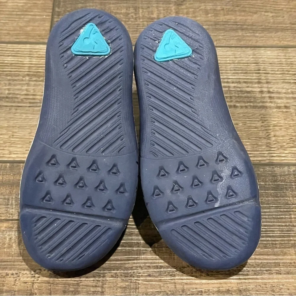 Plae Mimo Shoes Toddler Water Slip On Sneakers Navy Blue Comfort Straps Size 10